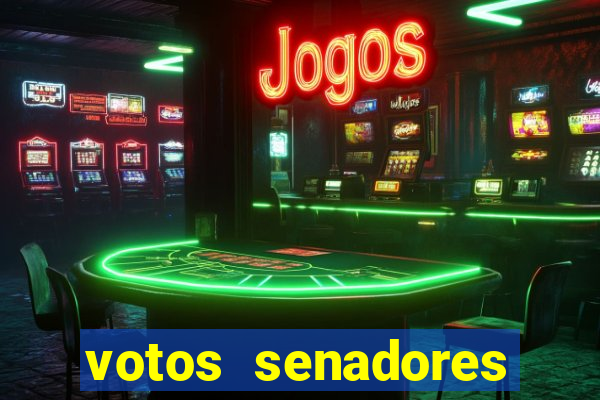 votos senadores impeachment moraes